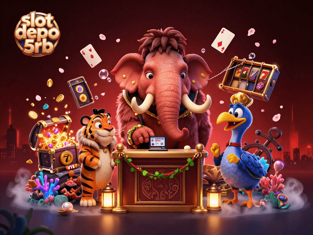 Experience exciting gameplay with slot depo 5rb featuring vibrant characters and dazzling casino elements.