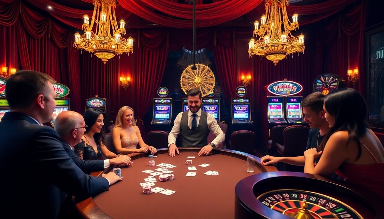 Experience the thrill of gaming at https://go88.fast/ with high-stakes poker and vibrant slot machines.