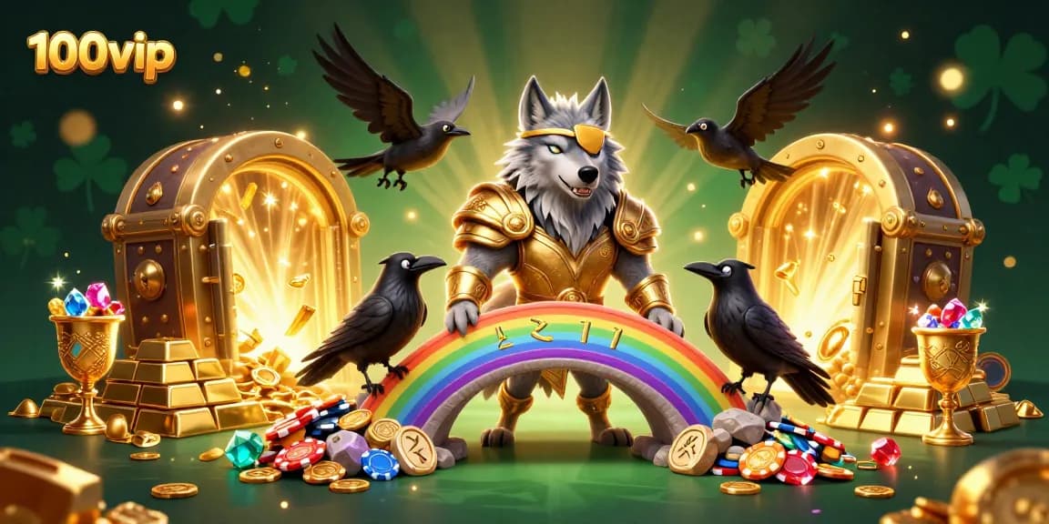 Engage with 100vip's thrilling casino adventures depicted in this lively and detailed 3D scene.