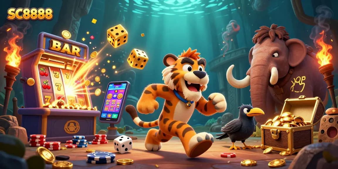 Experience thrilling wins with SC8888 at the dynamic stone age casino filled with dazzling rewards.