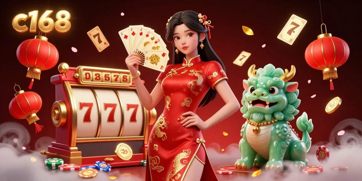 C168 offers thrilling casino action with vibrant slot reels and winning moments in an engaging atmosphere.