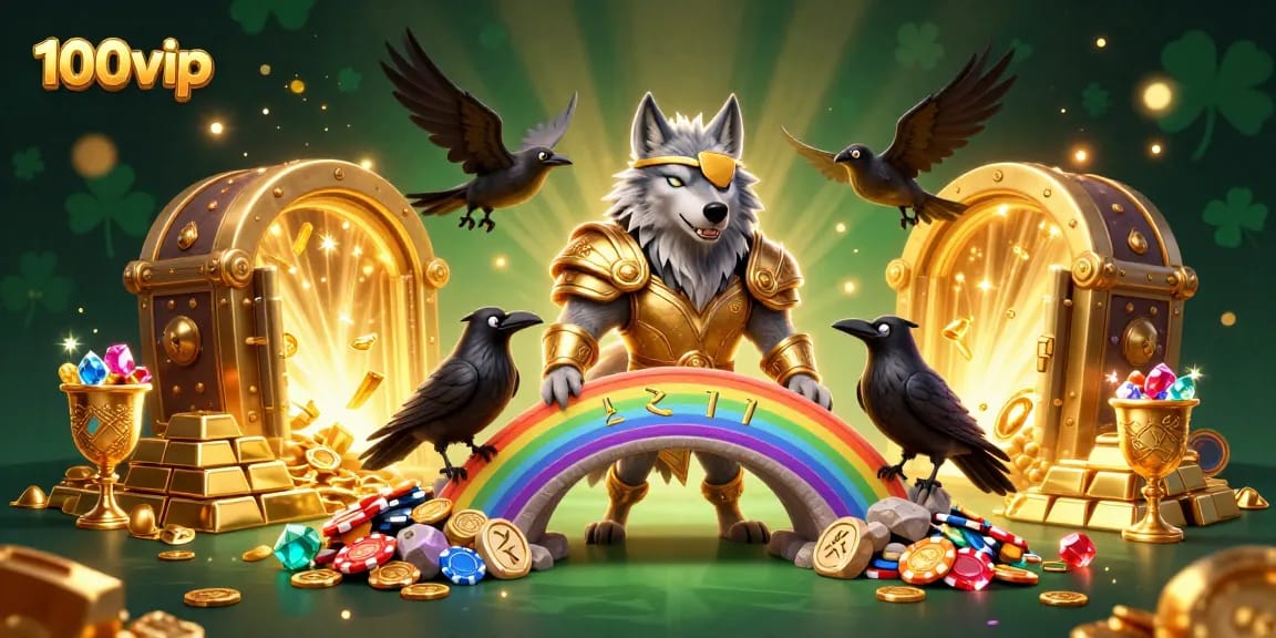 Engage with 100vip's thrilling casino adventures depicted in this lively and detailed 3D scene.
