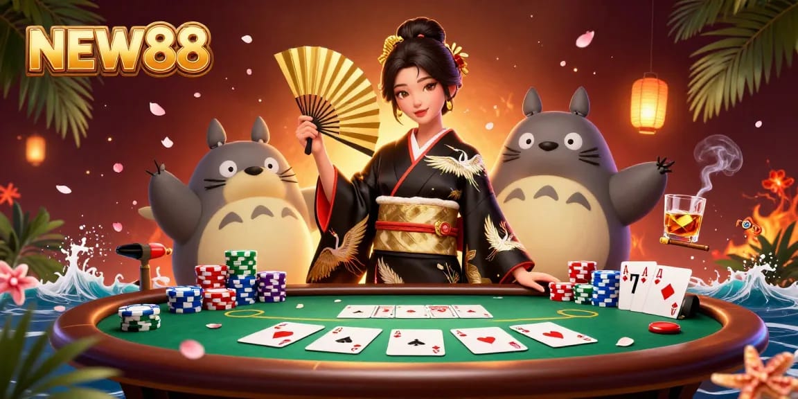 Experience the thrill of NEW88 poker with immersive gameplay and rich visuals.