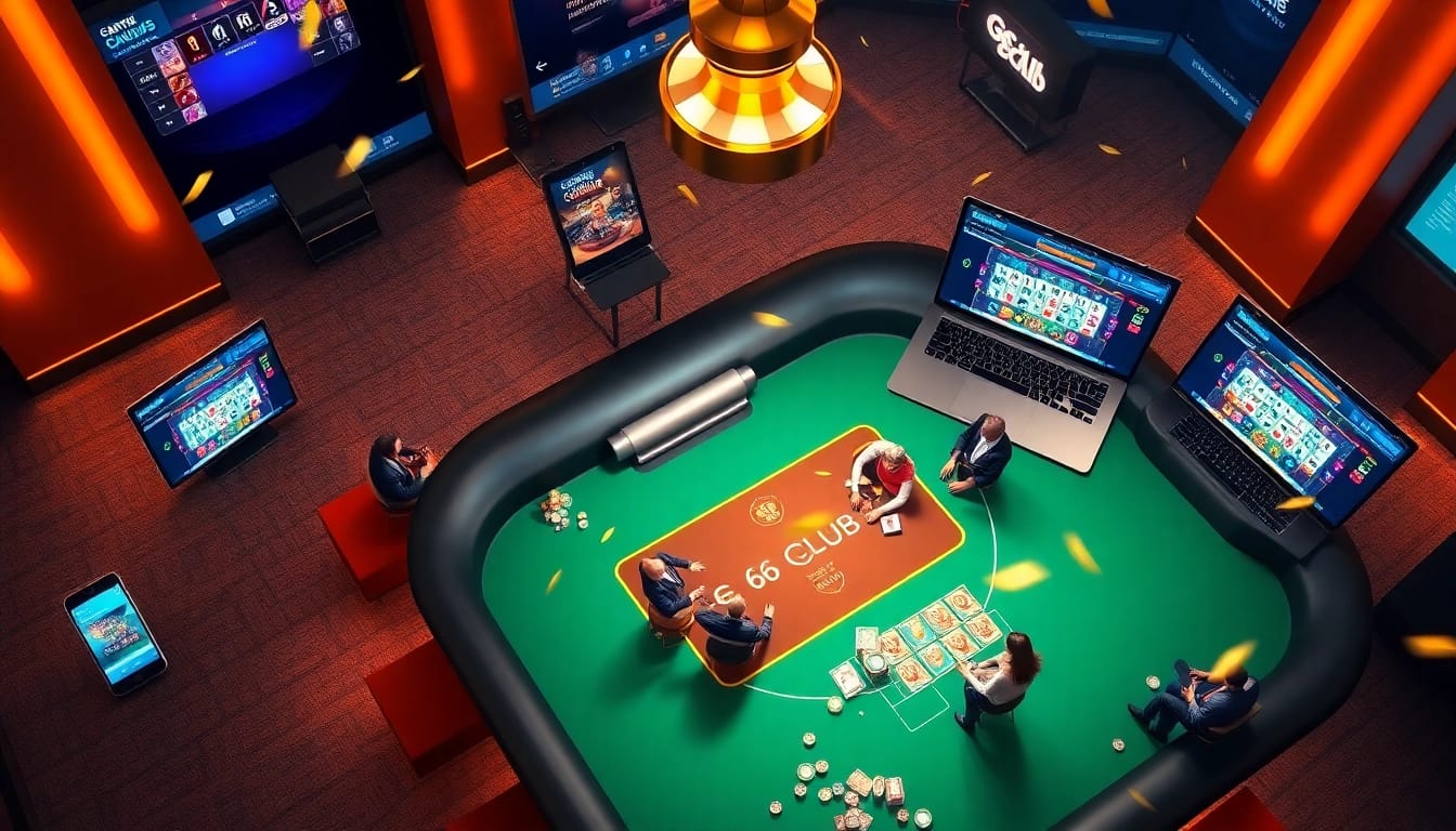 Experience the excitement of online gaming with 66club.us.com, showcasing sleek designs and vibrant gaming action.