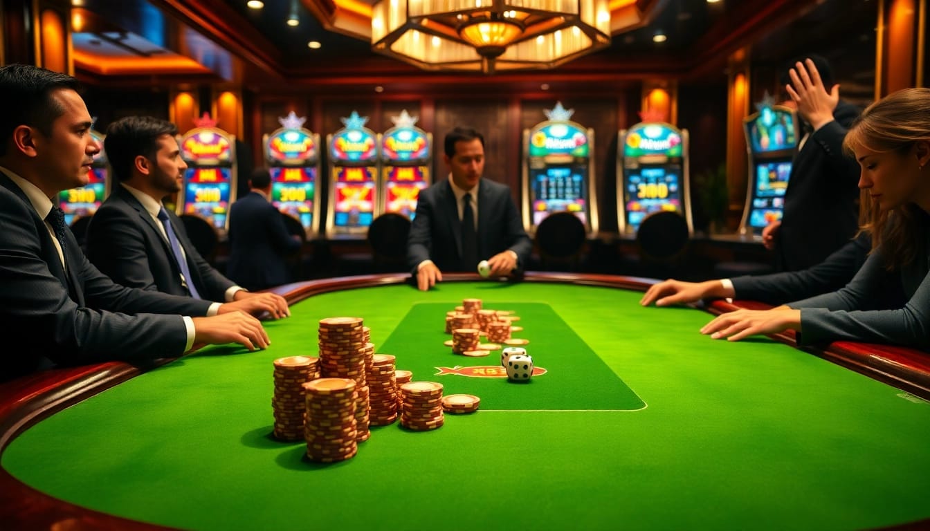X88 bet offers an exhilarating poker experience in a luxurious casino setting.