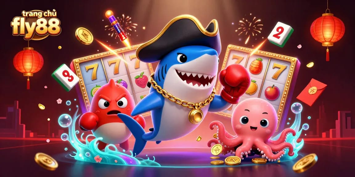 Engage with the thrilling world of trang chủ fly88 featuring vibrant casino elements and dynamic characters for an exciting gaming experience.