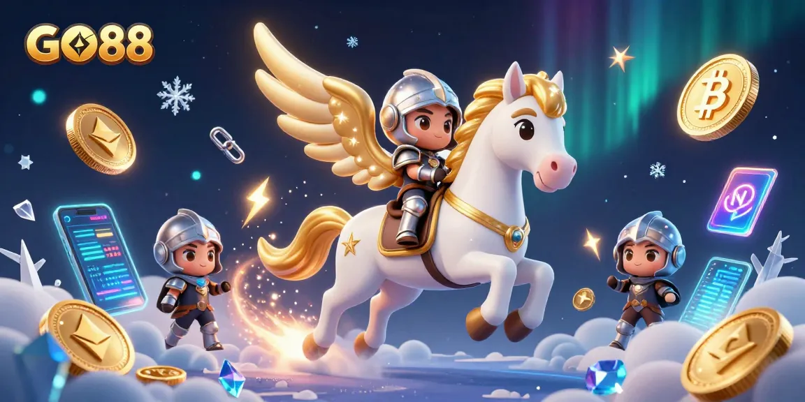 Experience thrilling gameplay at GO88 with our fantasy-themed casino illustration, showcasing vibrant characters and engaging game elements.