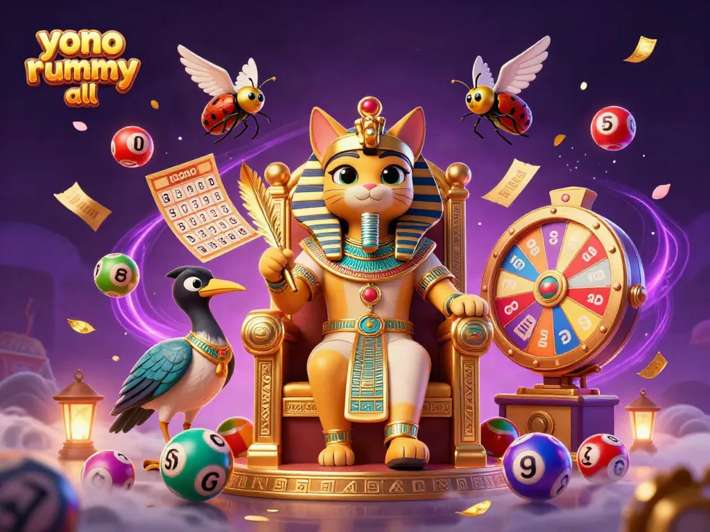 Menggandakan kesenangan bermain Yono Rummy all dengan ilustrasi 3D yang penuh warna dan dinamis.