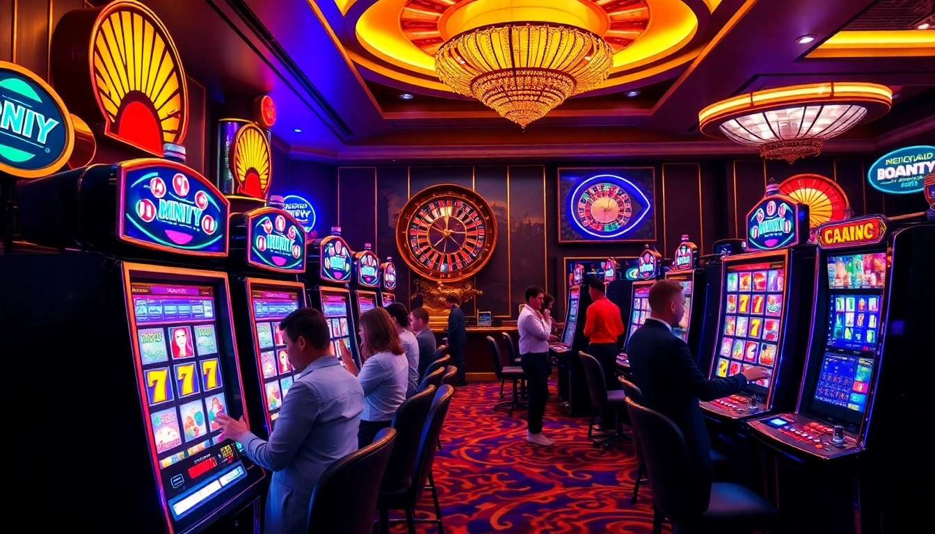 Experience the excitement of slot gacor gameplay with vibrant casino visuals.