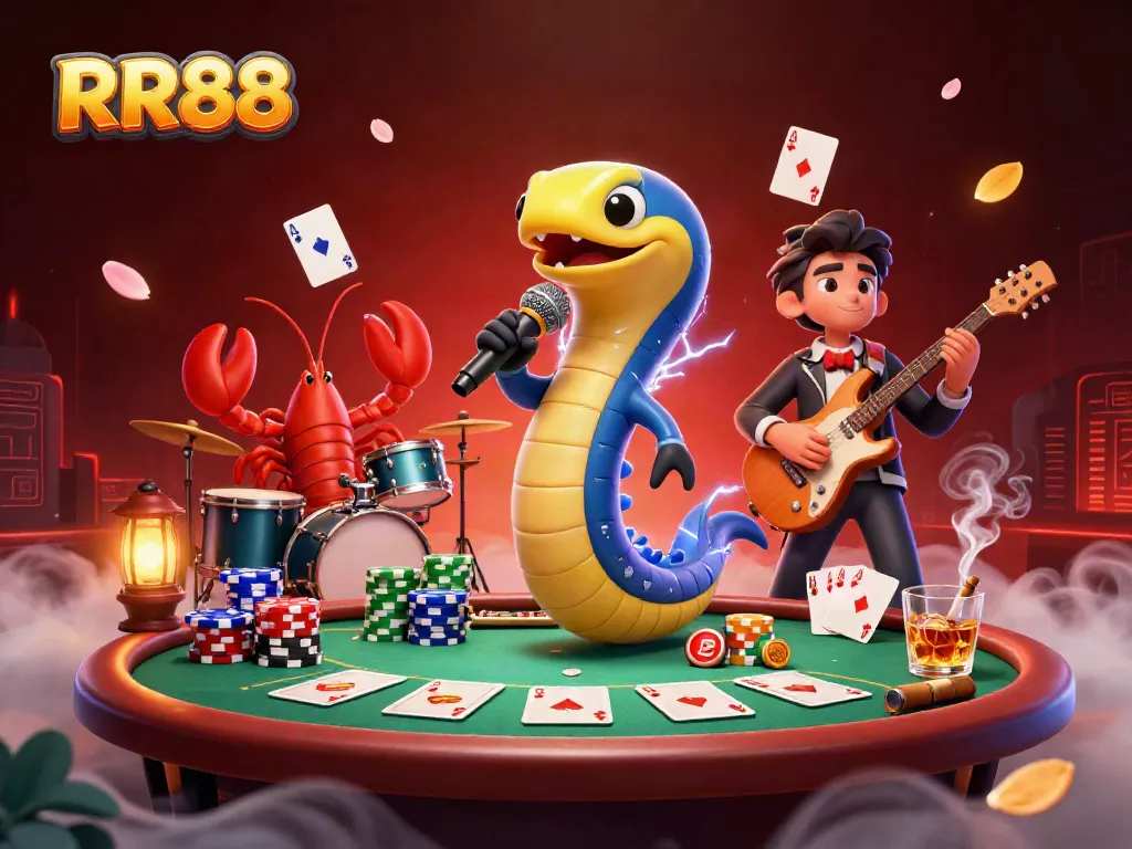 Experience thrilling games at RR88 with vibrant characters and dynamic casino action.