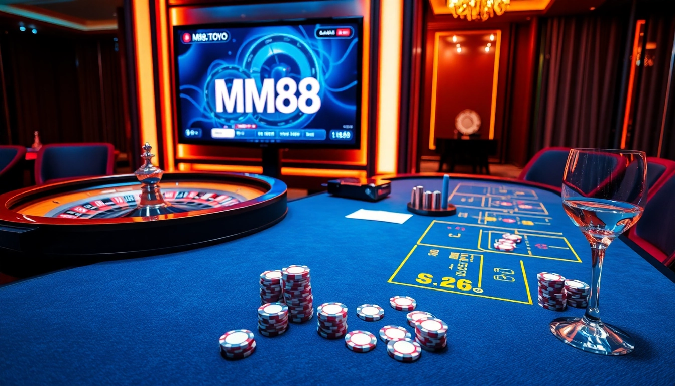 Join the excitement of online gambling at https://mm88.tokyo/ with thrilling casino games and vibrant visuals.