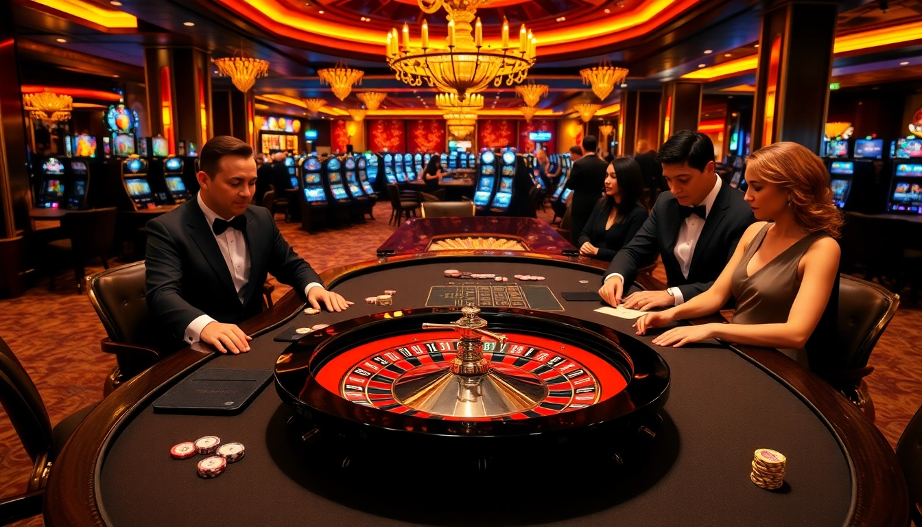 Engaging poker game scene at https://xx88.boats/ showcasing vibrant casino atmosphere and excitement.
