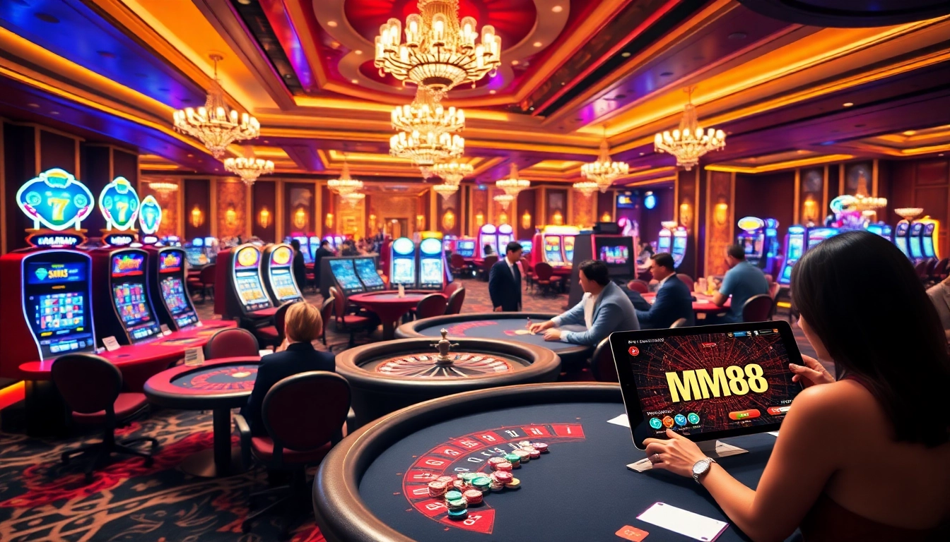 Experience thrilling gambling action at https://mm88.observer/ with vibrant tables and engaging players.