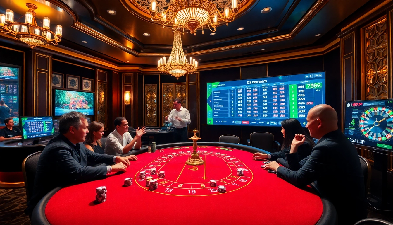 Experience the excitement of 789P with vibrant poker games and a luxurious casino ambiance.