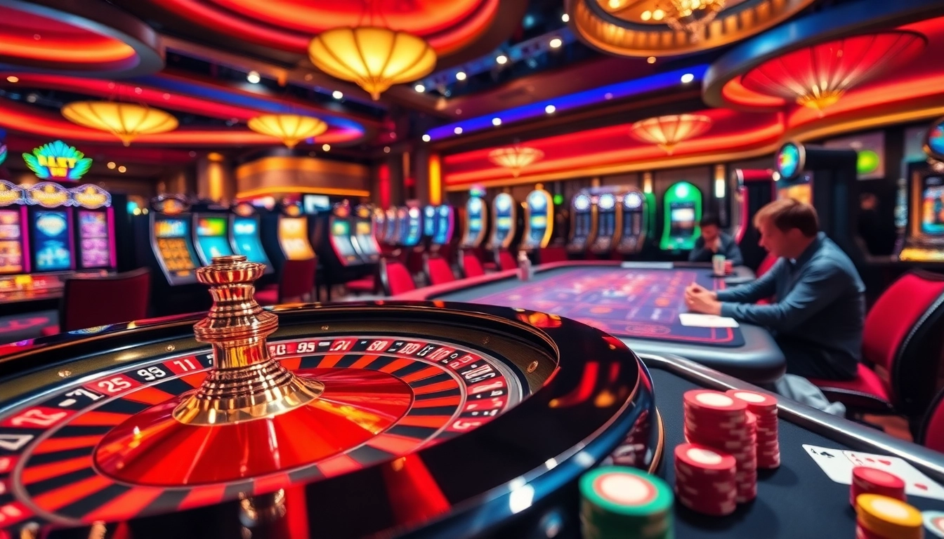 High-stakes gambling scene highlighting excitement and luxury at https://xx88.day/ casino.