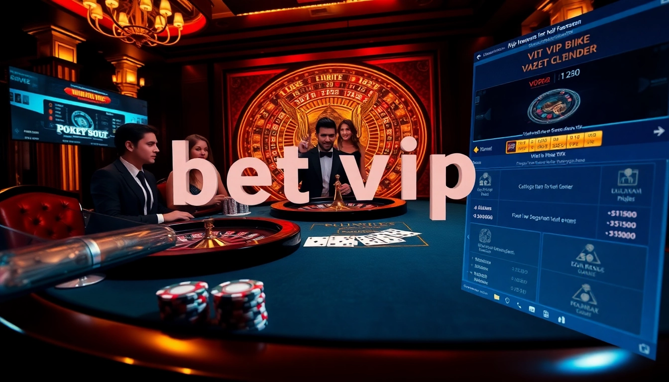 Trải nghiệm cảm giác hồi hộp của Bet VIP tại bàn casino sang trọng với những người chơi háo hức và hình ảnh tuyệt đẹp.