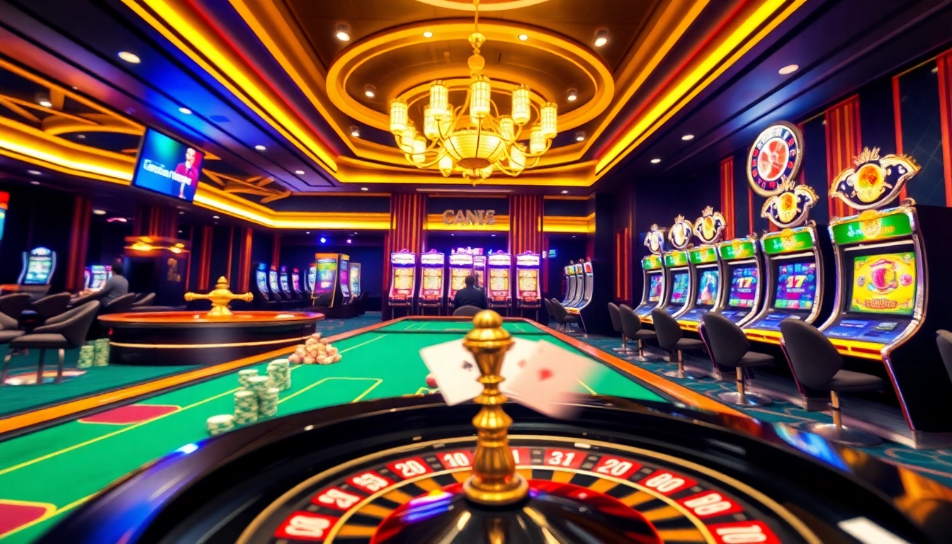 Engage with the thrilling mmoo giải trí online experience featuring sophisticated casino elements and vibrant gaming interfaces.
