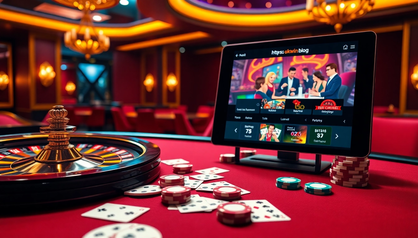Experience thrilling games like roulette and poker at https://okwin.blog/ with exciting casino action.